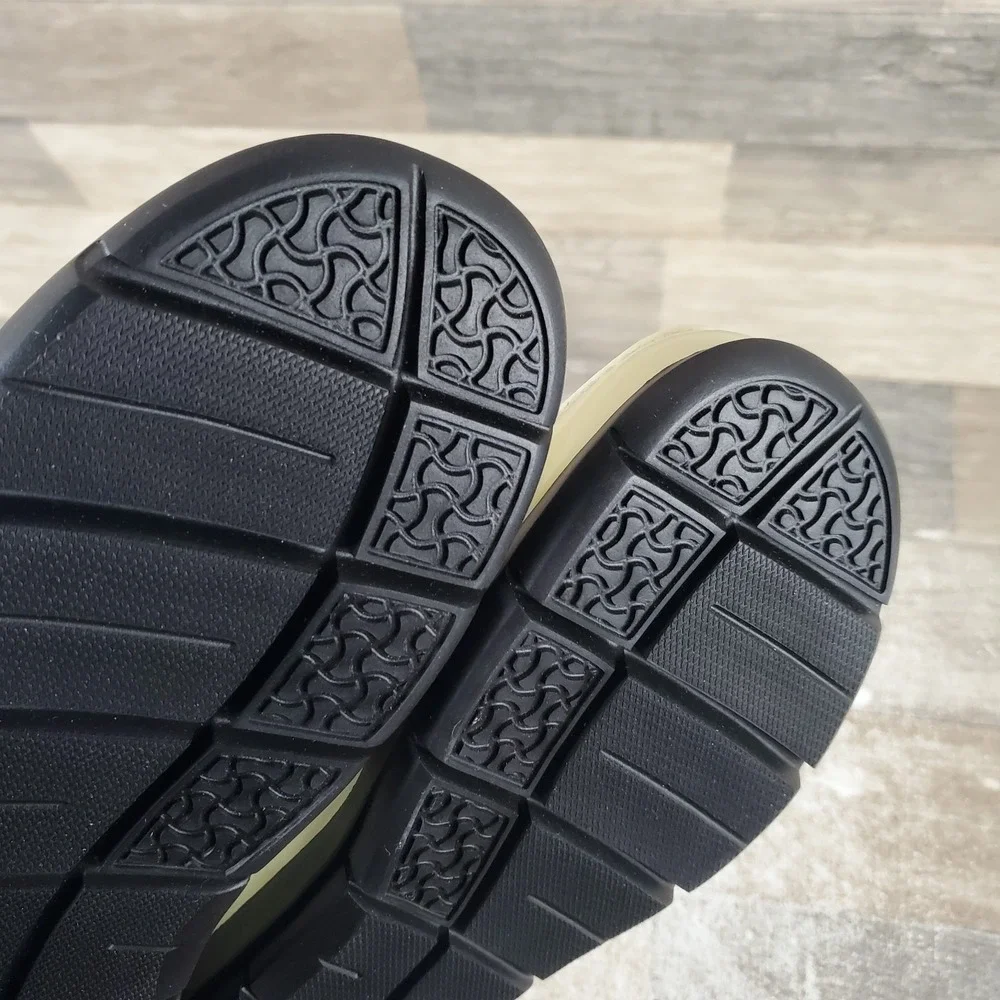 Birkenstock Tennessee Shoes Mens 8‎ / Womens 10 White Black Lace-Up *read*